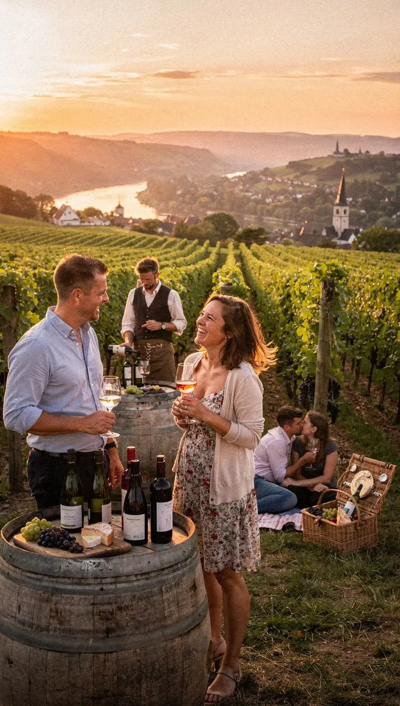 Der beeindruckende Blick auf die Nordsee mit feinen Sandstränden und sanften Wellen bei Sonnenuntergang.